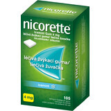 Nicorette Icemint Gum 4mg gomma da masticare medicinale 105 pezzi