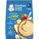 Gerber Gerber Cereali al latte Cereali alla frutta Porridge della buona notte 230 g