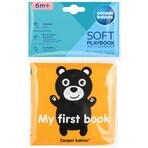 Sensory toys for babies Canpol Soft squeaky book