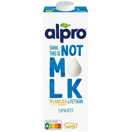 Alpro Haverdrink Smaakt net zo lekker - Licht en zacht 1.8% 1 liter