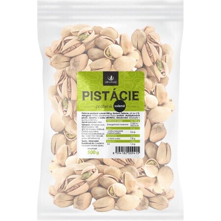 Allnature Gezouten Pistachenoten 500 g