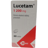 Lucetam 1200 mg 60 tablets