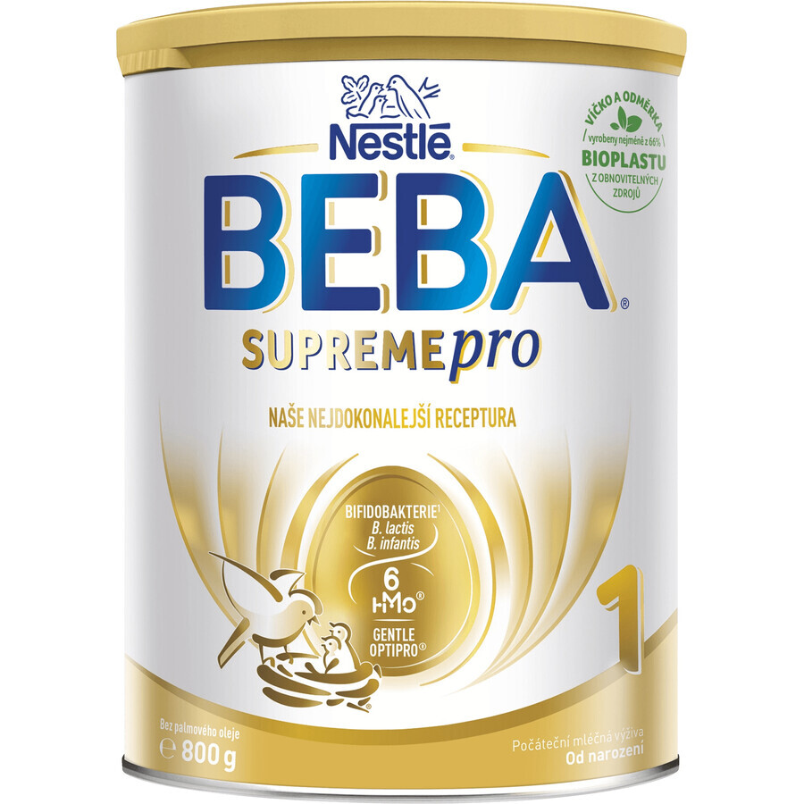 Nestlé Beba SUPREMEfor 1 lait maternisé dès la naissance 6HMO 800 g