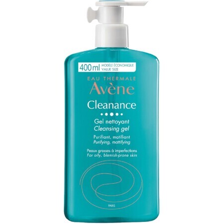 Avène Cleanance Reinigingsgel voor de gevoelige acne huid 400 ml