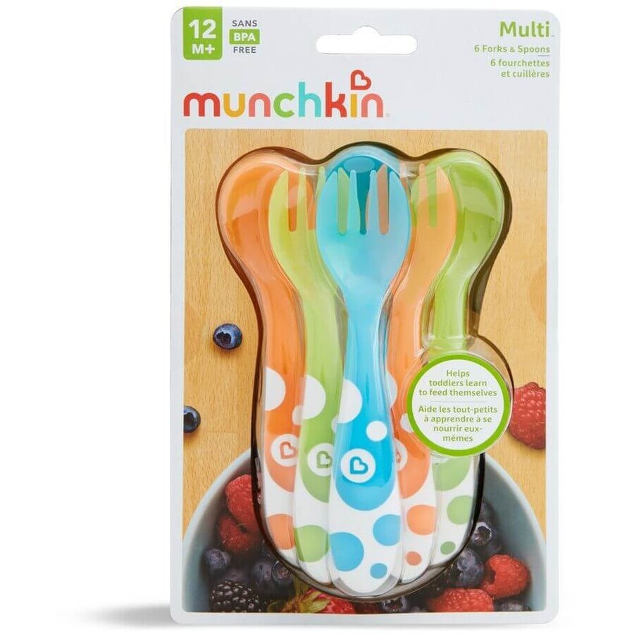 Set di posate per bambini Munchkin 6 pezzi