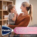 Panadol Erdbeere für Kinder, von 3M+, gegen Fieber und Zahnschmerzen, Suspension 100 ml