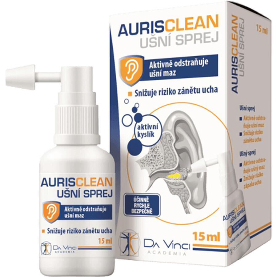 Accademia Da Vinci Da Vinci Aurisclean Aurisclean Spray auricolare 15 ml