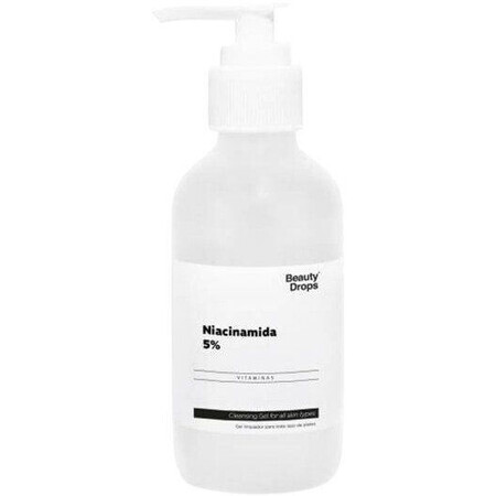 Beauty Drops Reinigingsgel met 5% Niacinamide, 250 ml