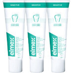 Elmex Sensitive Dentifricio per denti sensibili 3 x 75 ml