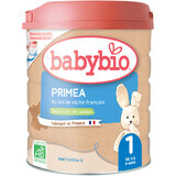 Babybio Primea 1 organic infant formula 800 g