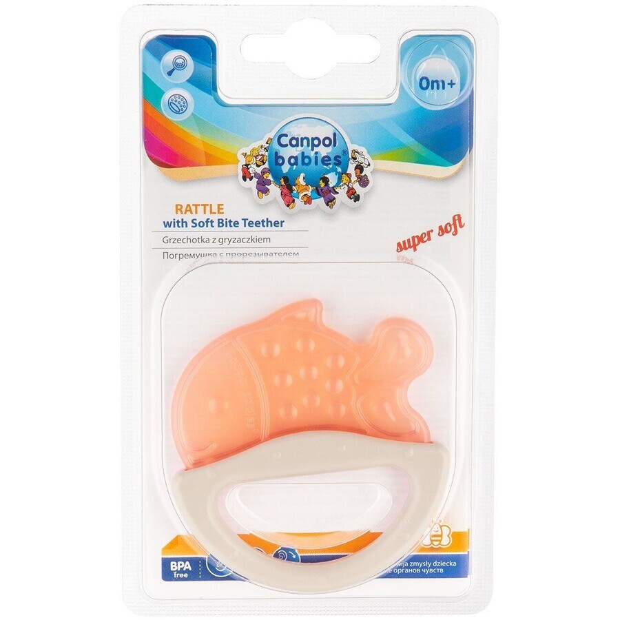 Baby Canpol Baby rattle with teether