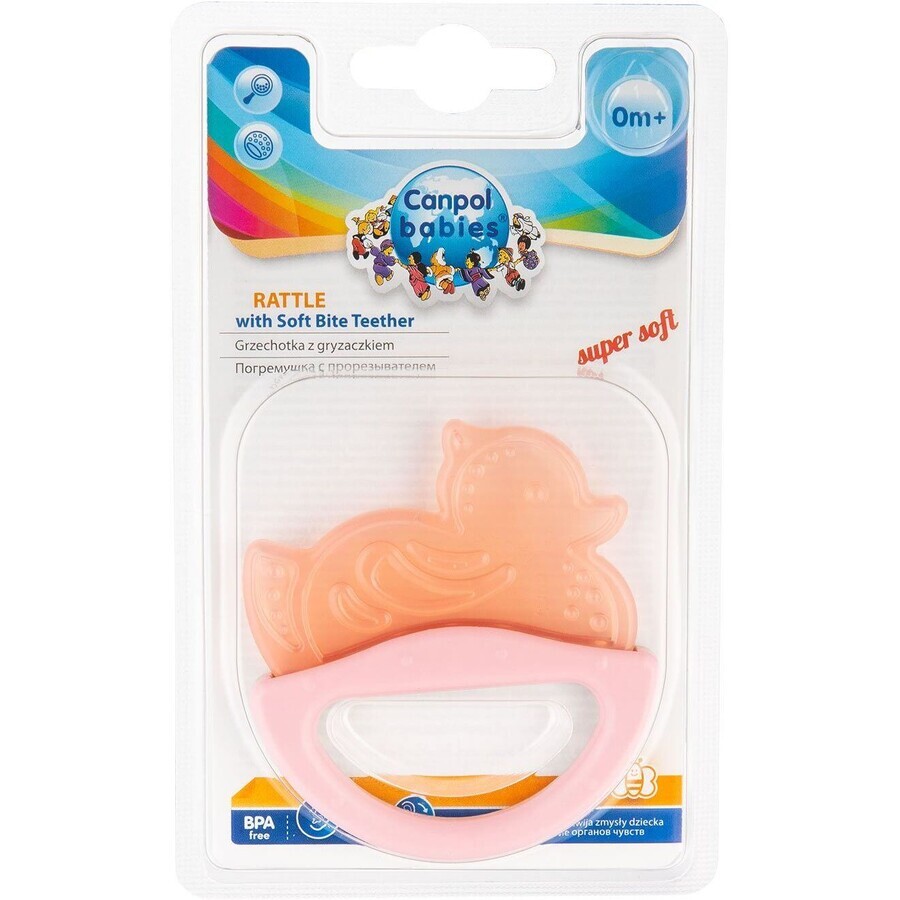 Baby Canpol Baby rattle with teether