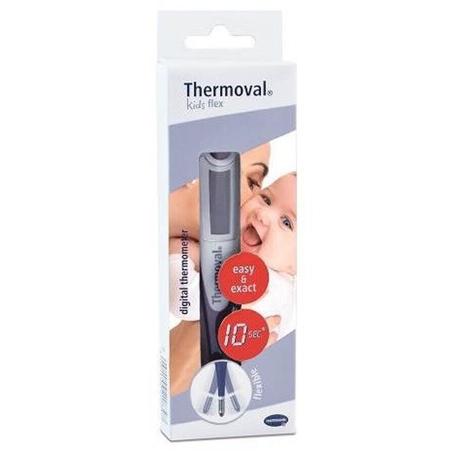 Hartmann Thermoval for children, flexible, lightweight and accurate digital thermometer