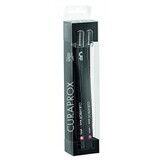 Curaprox CS 5460 Brosses à dents ultra douces DUO Black est noir noir/noir en paquet de 2