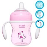 Chicco CHICCO CHICCO Transition Learning Mug con manici 200 ml rosa 4m+