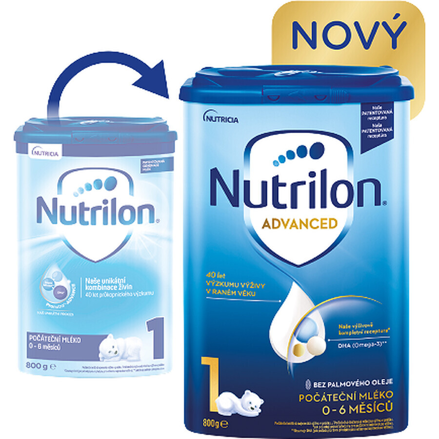 Nutrilon 1 Advanced zuigelingenmelkpoeder 6 x 800 g