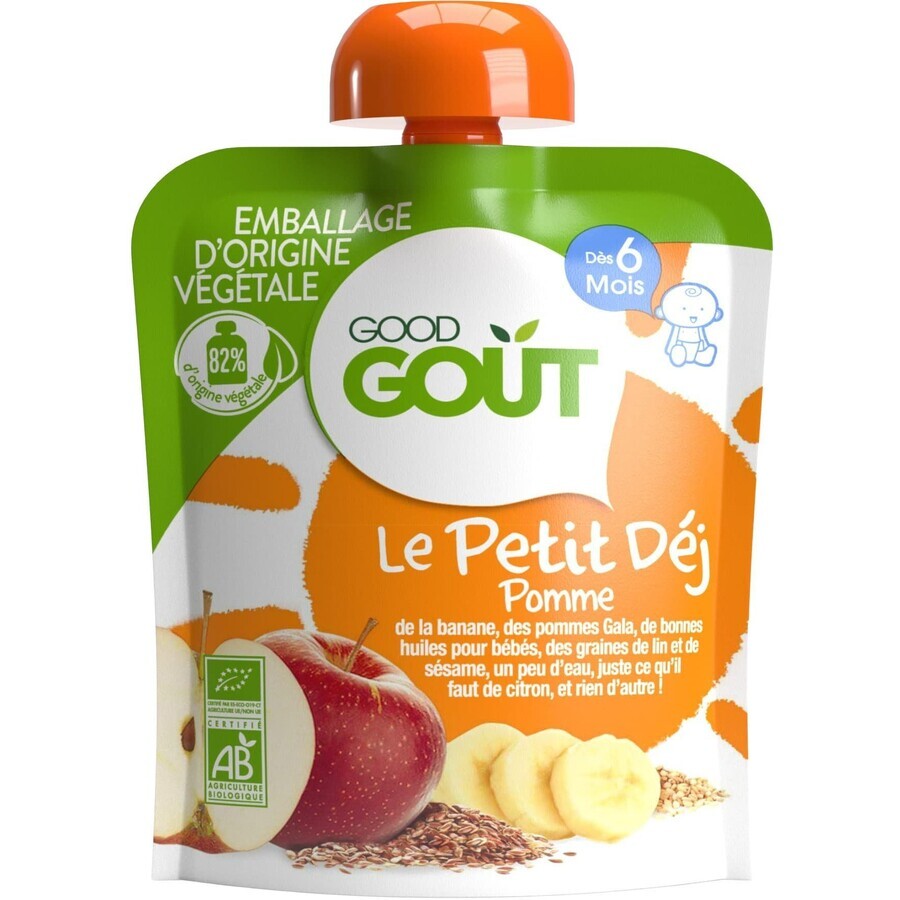 Good Goût Bio Pomme Petit Déjeuner 70 g