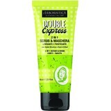 Erboristica Double Express 2 en 1 Mascarilla facial limpiadora y alisadora contra los puntos negros 100 ml