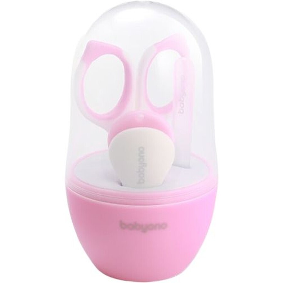 BabyOno Baby Maniküreset rosa