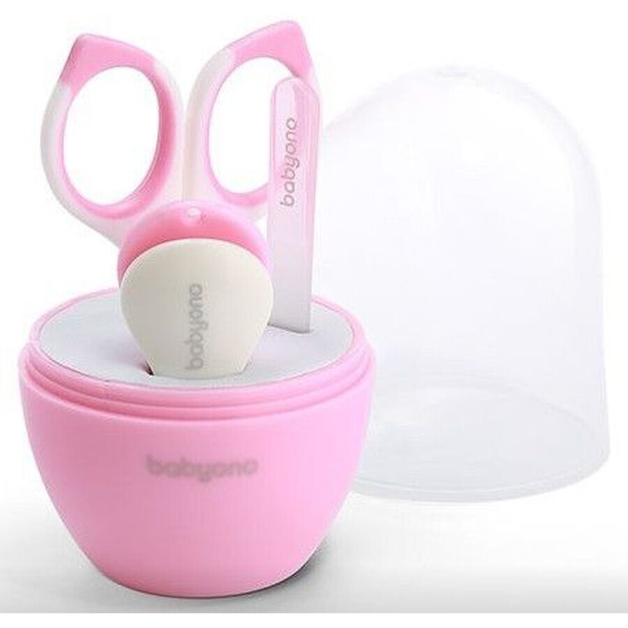 BabyOno Baby Maniküreset rosa