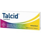 Talcid 500mg comprimidos masticables 50 unid.