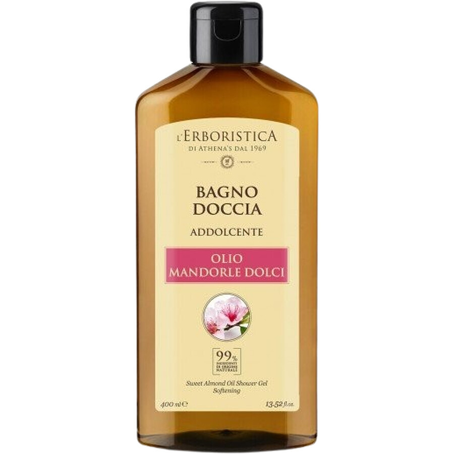 Erboristica Soothing shower gel with sweet almond oil 400 ml