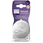 Philips Avent Fopspeen Natural Response 1 eerste stroom 0m, 2 stuks