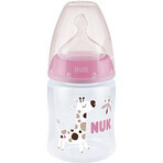 Nuk First Choice Baby Bottle Temperature control beige 150 ml