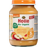 Holle Pesche e mele biologiche 190 g