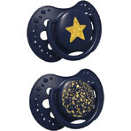 LOVI Chupete Dinámico Stardust 3-6m 2 pcs