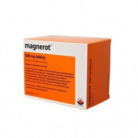 Magnerot con magnesio 200 compresse