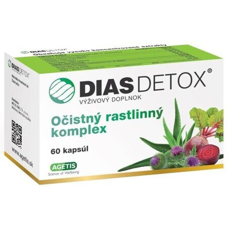 Dias DETOX Complexe de plantes purifiantes 60 gélules