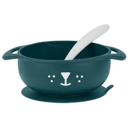 Babymoov Silicone bowl with spoon and spoon 350 ml