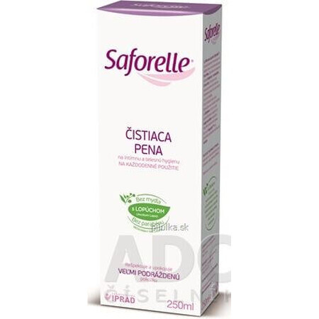 Saforelle Burdock Schiuma detergente 250 ml