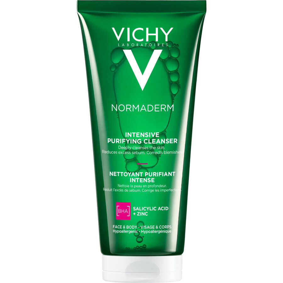 Vichy Normaderm Phytosolution Gel Reinigingsgel voor de acnegevoelige huid 200 ml