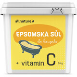 Allnature Sal Epsom Vitamina C 5 kg