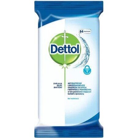 Dettol Salviette antibatteriche per superfici 80 pz.