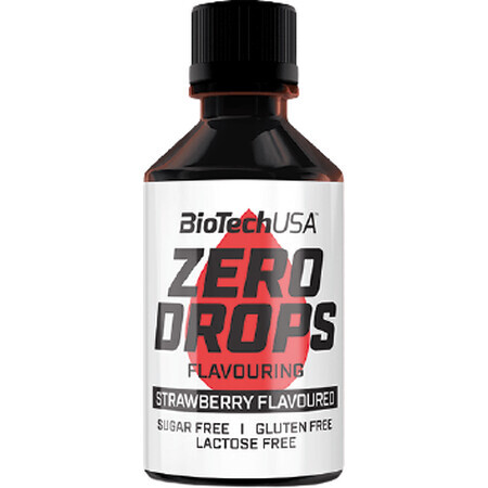 BiotechUSA Zero Drops Strawberry 50 ml