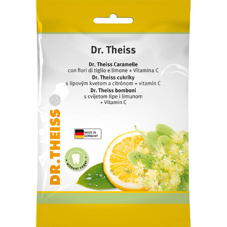 Dr.Theiss Caramelos de Tila y Limón + Vitamina C 75 g