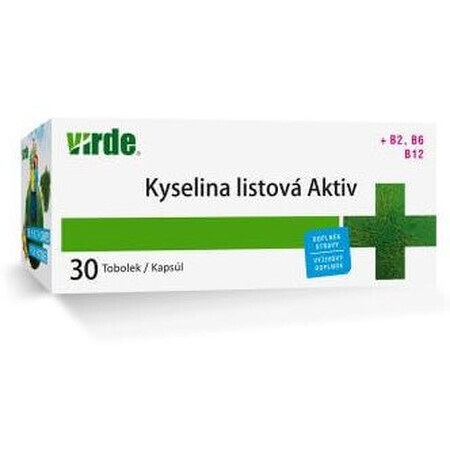 Virde Folic acid aktiv 30 capsules