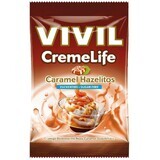 Vivil Bonbons Bonbons Creme Life Classic drops with caramel-hazelnut-nut-sugar free 110 g