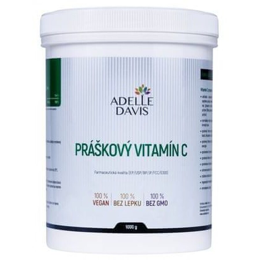 Adelle Davis Vitamina C en polvo 1000 g