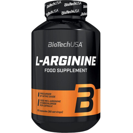 BiotechUSA L-Arginine 90 capsules