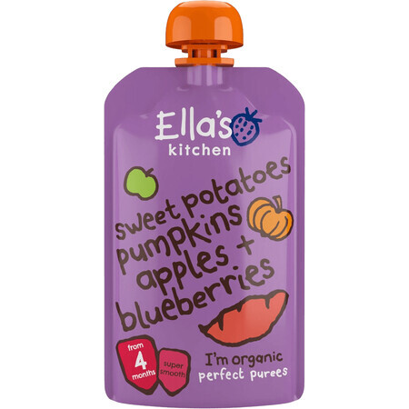 Ella's Kitchen Sweet potatoes, pumpkin and organic apples 120 g