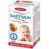 Sciroppo di mele Terezia Babyimun aromatizzato con olivia e olivello spinoso 100 ml