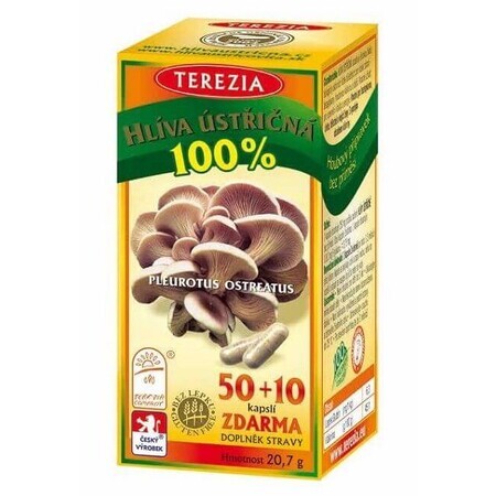 Terezia Oyster mushroom 60 capsules