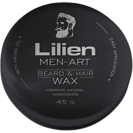 Cera per barba e baffi Lilien Special Black 45 g