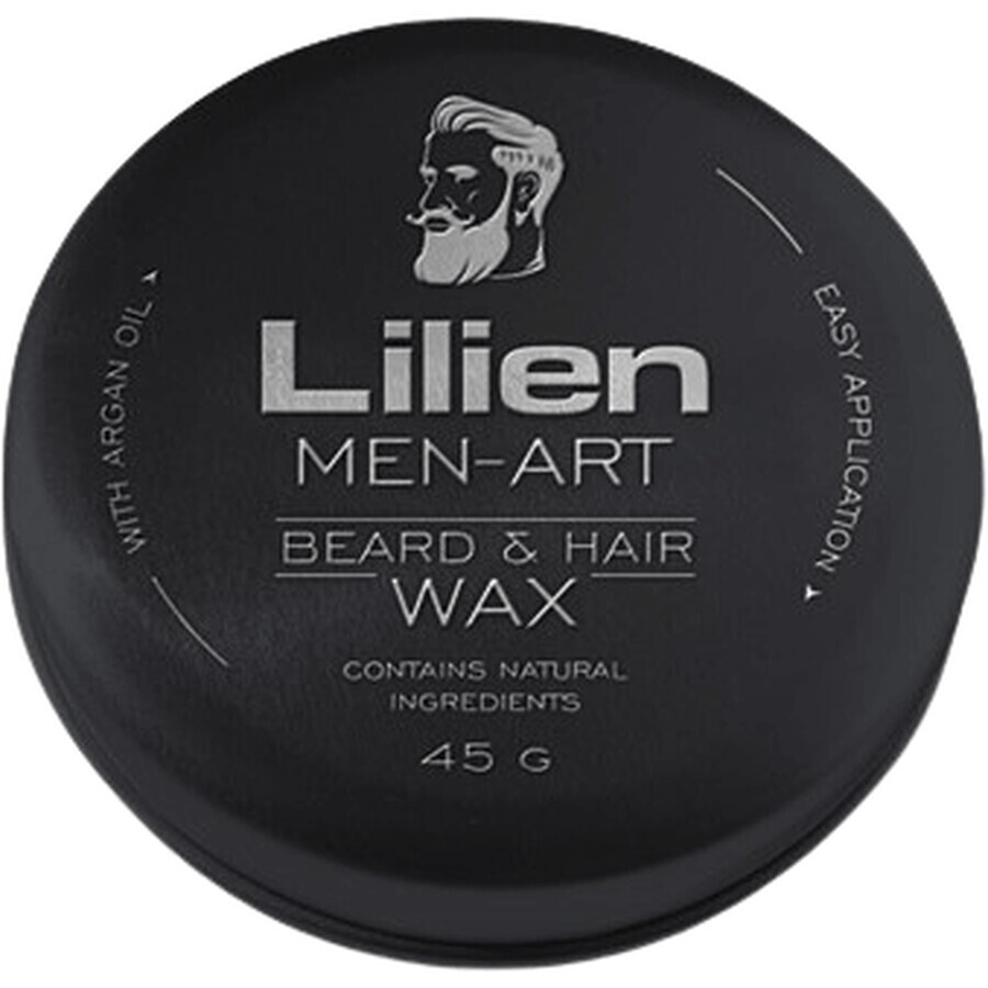 Cera per barba e baffi Lilien Special Black 45 g