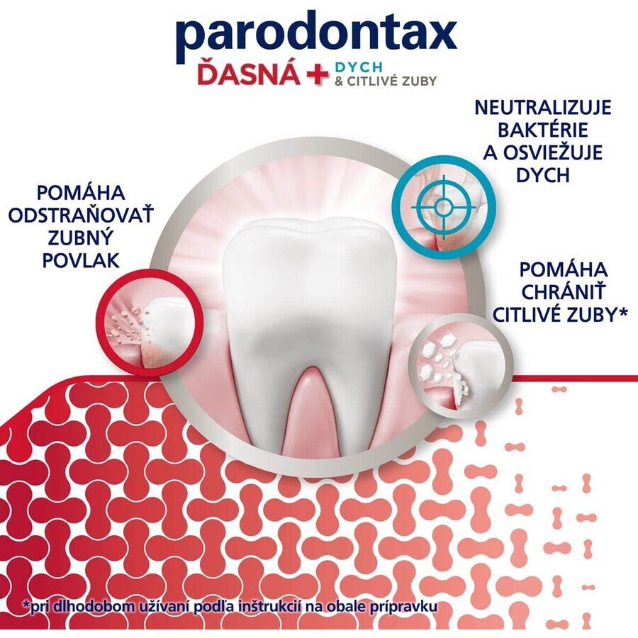 Parodontax Dentifricio gengive + alito e denti sensibili 75 ml