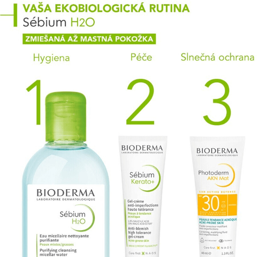 Bioderma Sébium H2O Micellair Reinigingswater 250 ml